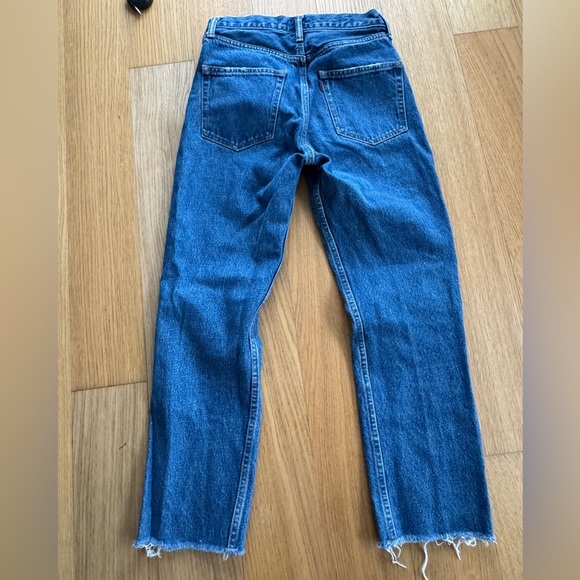 Lagua Gem Japan Dark Wash Cropped Blue Jeans - Picture 2 of 4